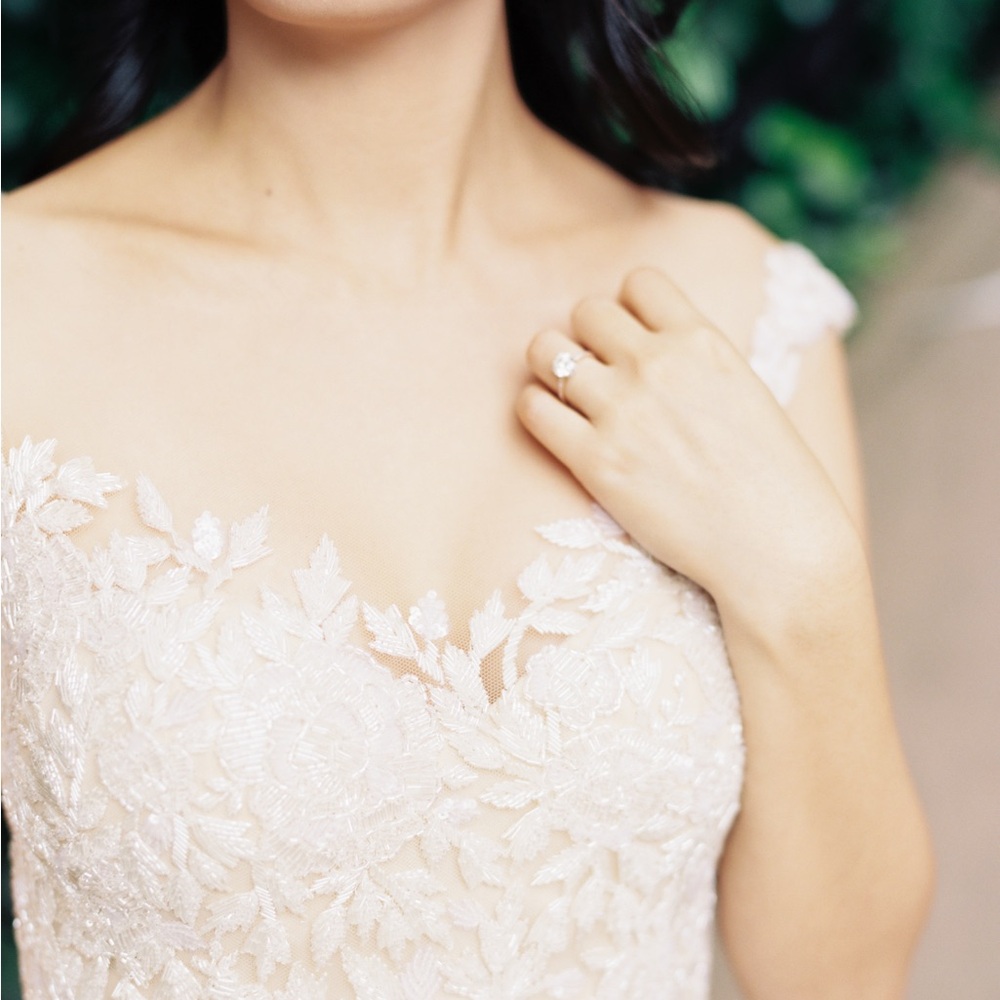 REEM ACRA BRIDAL JULIET DRESS - Picture 3 of 16